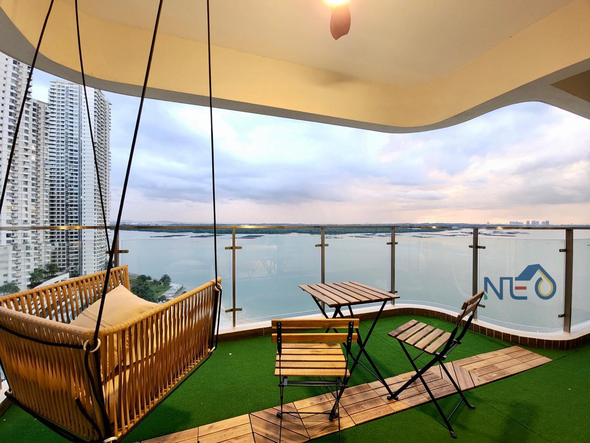 Country Garden Danga Bay Instyle Sea View Homestay Suite By Neo Johor Bahru Værelse billede