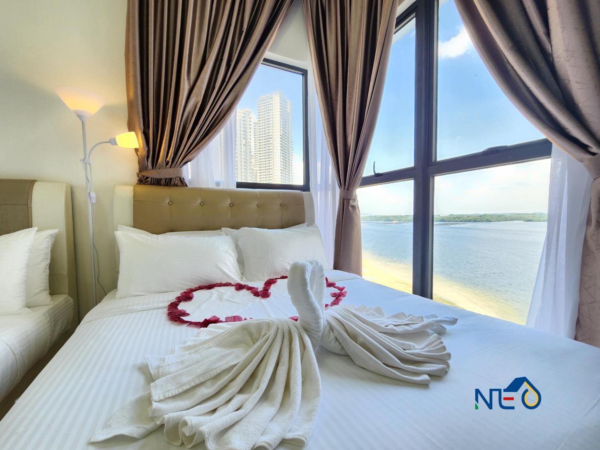 Country Garden Danga Bay Instyle Sea View Homestay Suite By Neo Johor Bahru Værelse billede