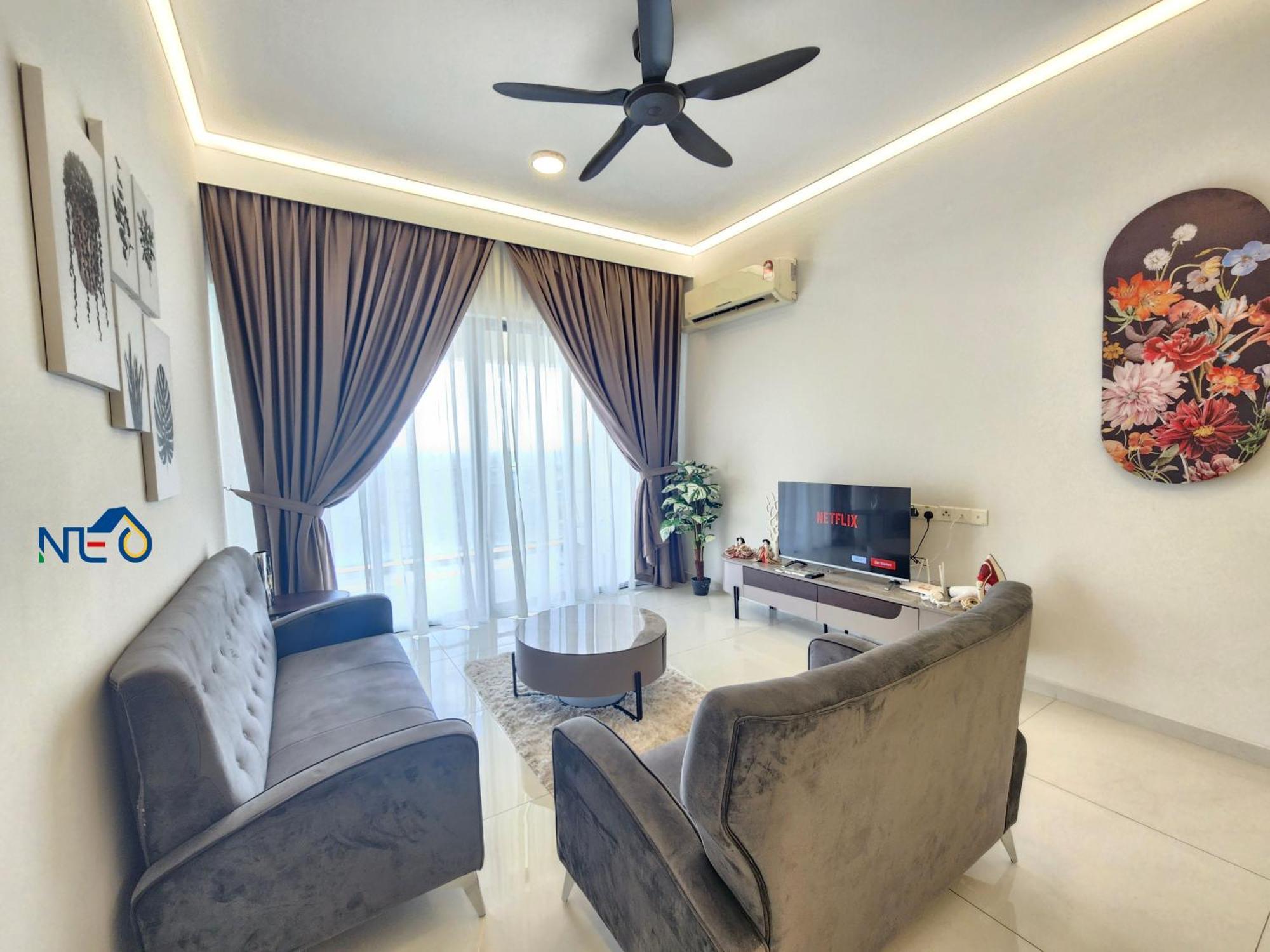 Country Garden Danga Bay Instyle Sea View Homestay Suite By Neo Johor Bahru Værelse billede